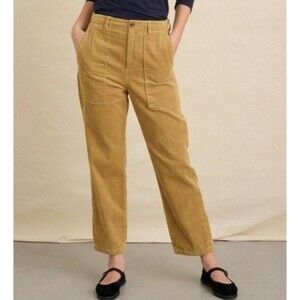 ALEX MILL Neil Corduroy Pants Boho -Warm Khaki Size 8